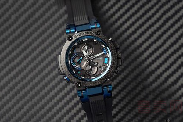 二手卡西欧（CASIO）G-SHOCK MTG-B1000B防水运动男表石英手表 MTG-B1000XB-1APR碳纤维表圈